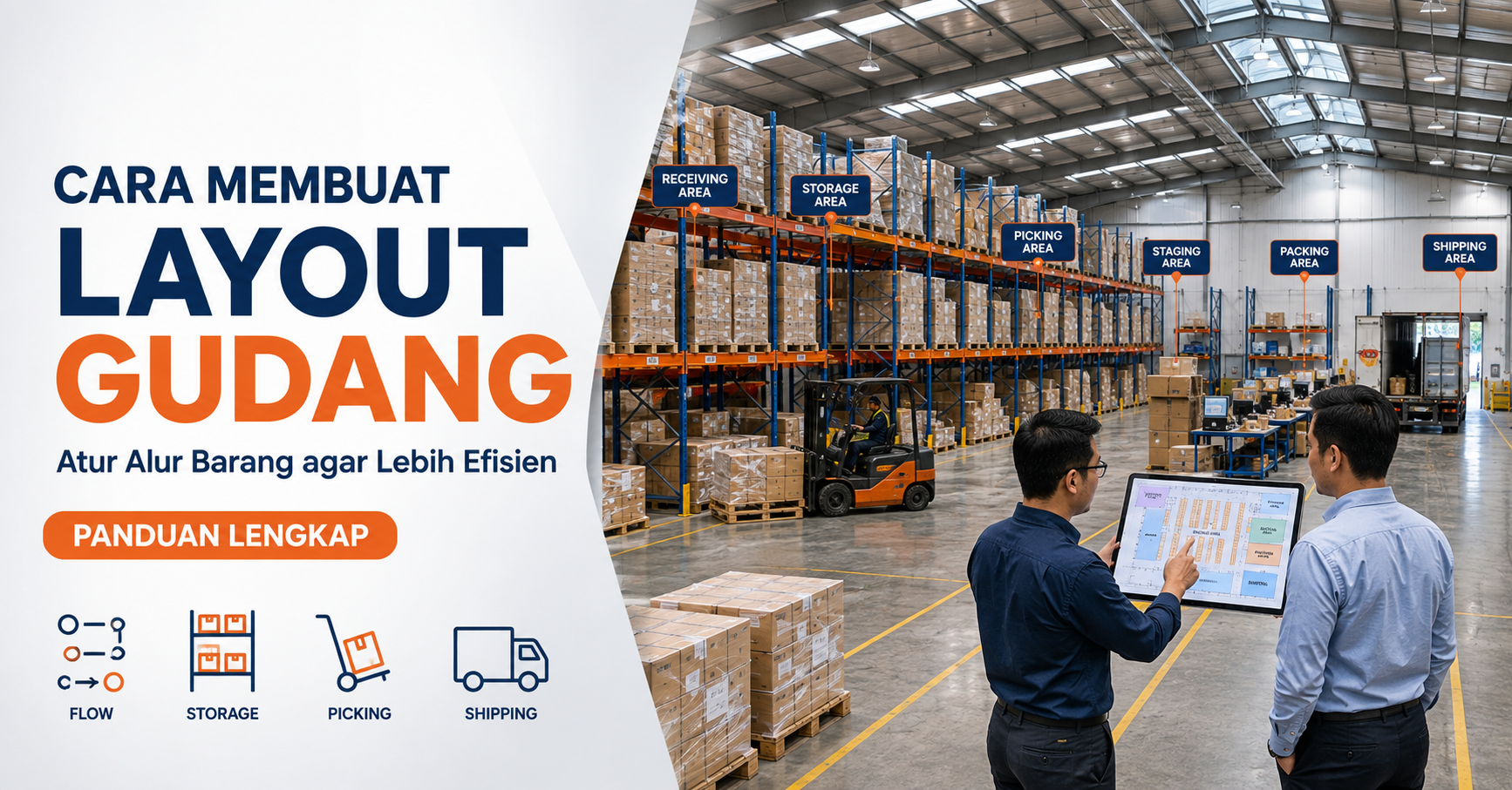 Cara membuat layout gudang yang efisien