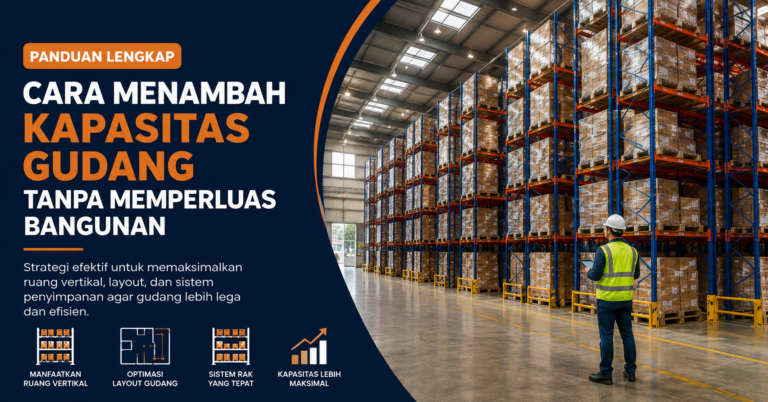 Cara menambah kapasitas gudang tanpa memperluas bangunan