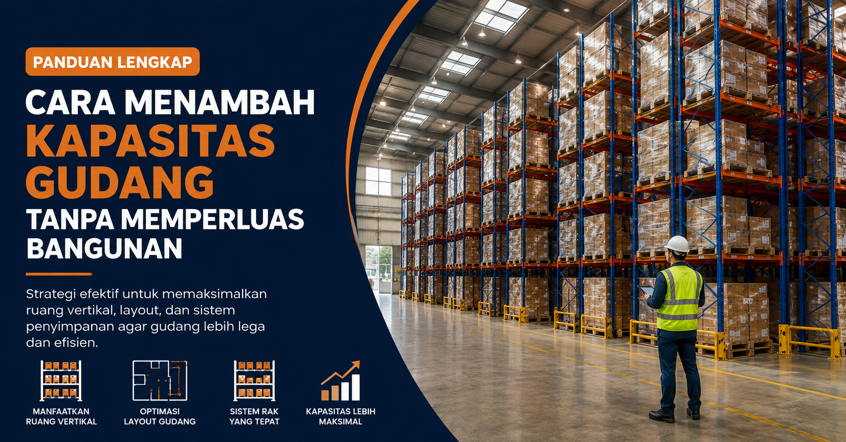 Cara menambah kapasitas gudang tanpa memperluas bangunan